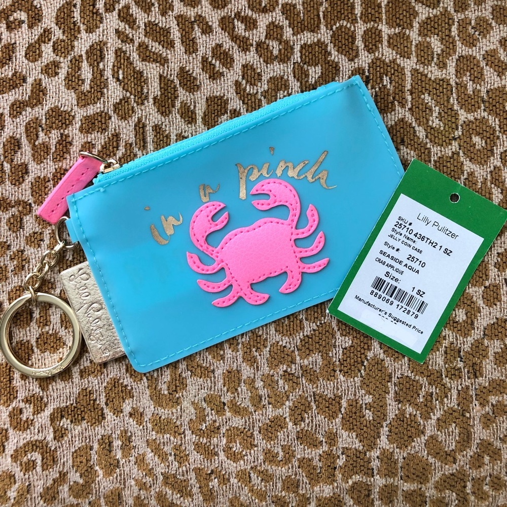 NWT Lilly Pulitzer Keychain Wallet